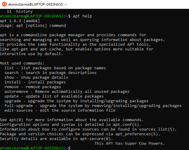 So erhalten Sie das Linux-Terminal mit dem Windows-Subsystem für Linux - muo windows bash help.png?q=50&fit=crop&w=750&dpr=1