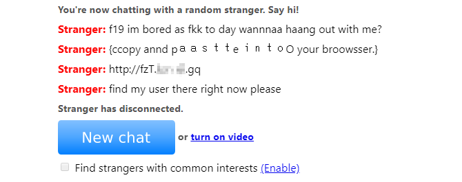 What is omegle chat