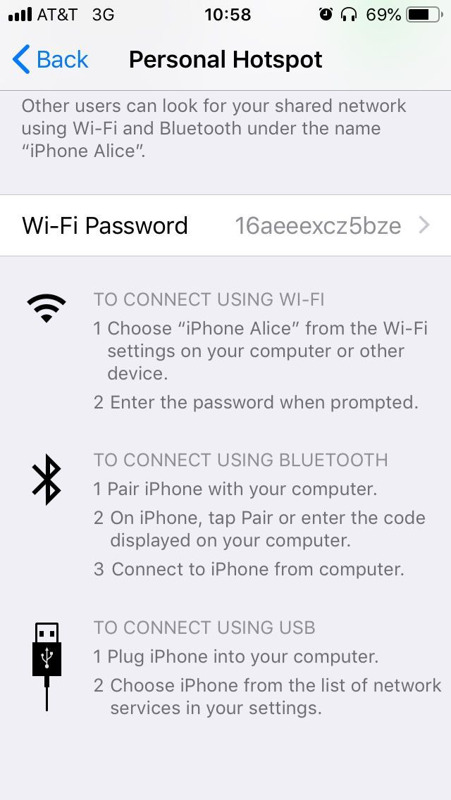 How to create a Personal Hotspot on iPhone: Part 2