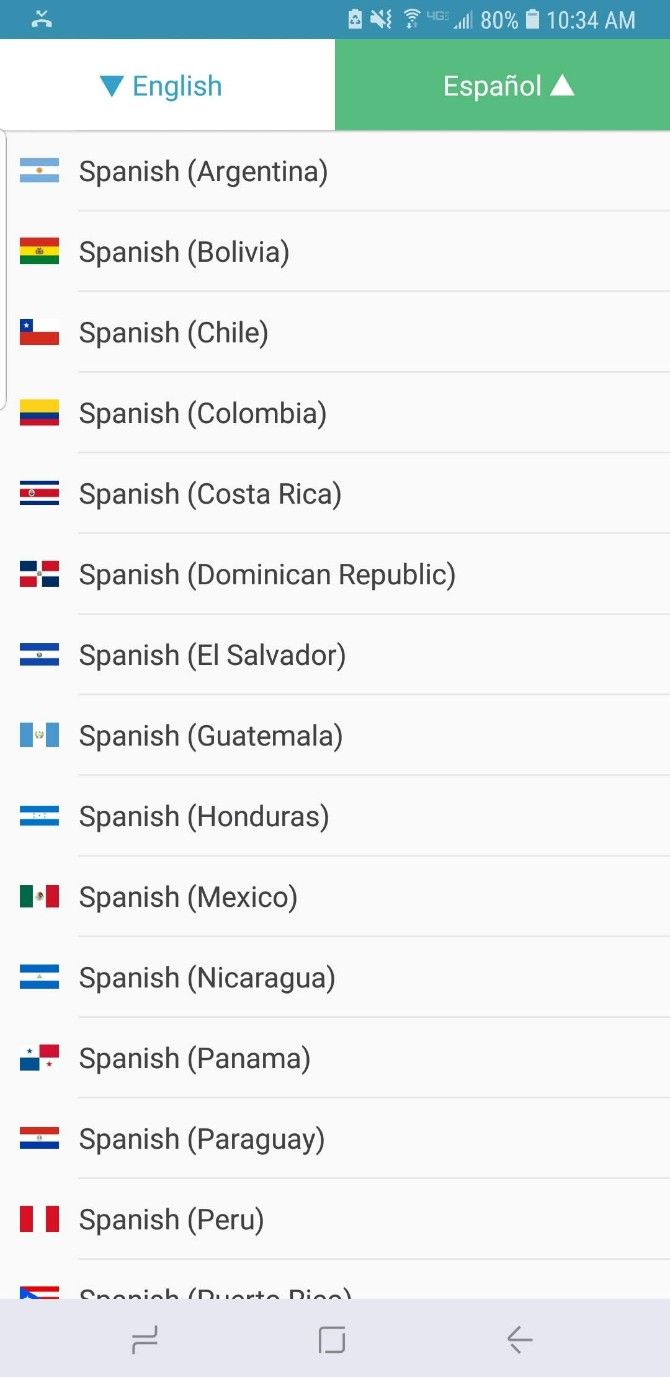 SayHi Translation Apps Spanish Dialects