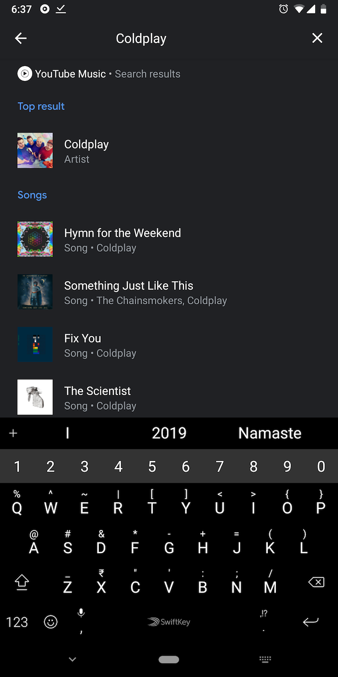 search youtube music on google clock