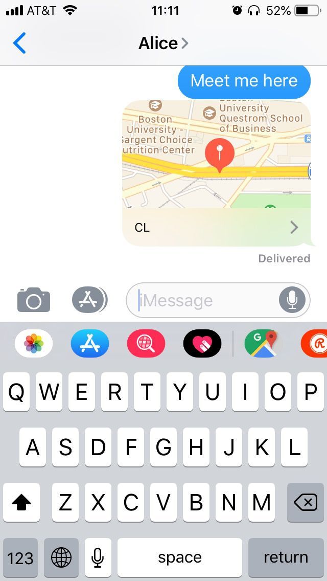 How to text your location on iPhone: Part 2