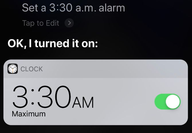 Siri Set Alarm Prank
