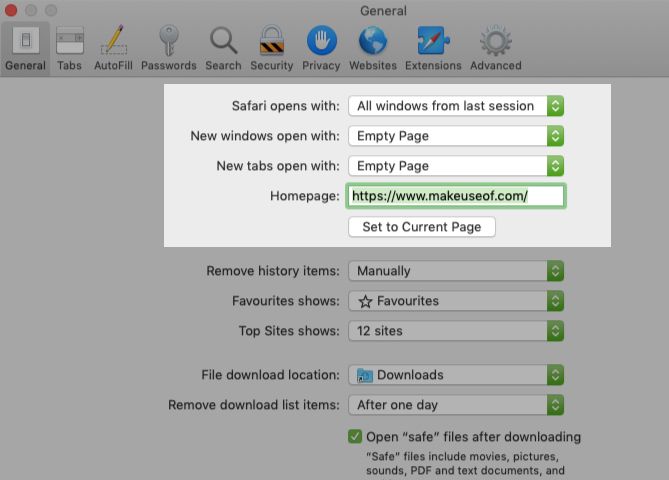 tweak tab and window behavior in Safari preferences on Mac