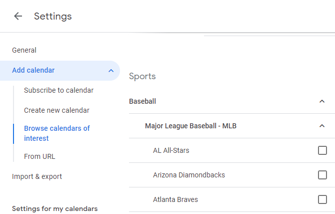 Google Calendar Sports Schedule