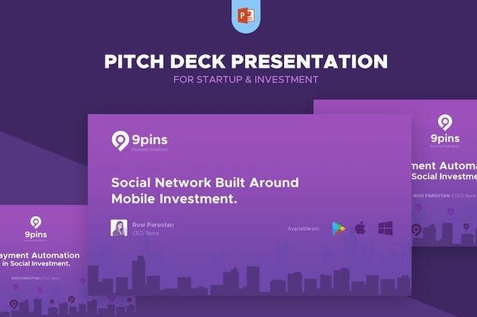 3. Fintech: Startup Pitch Deck Template PPT Presentation