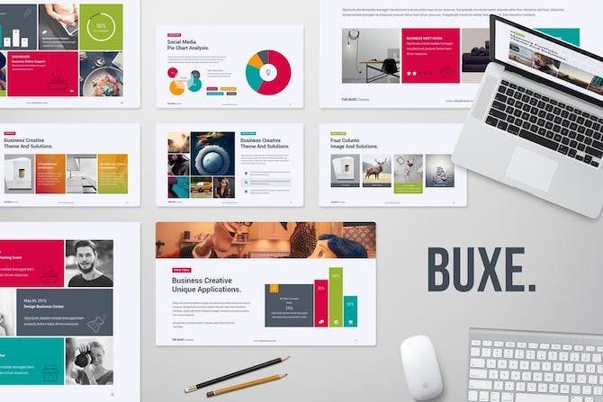 4. Buxe Creative and Multipurpose Template