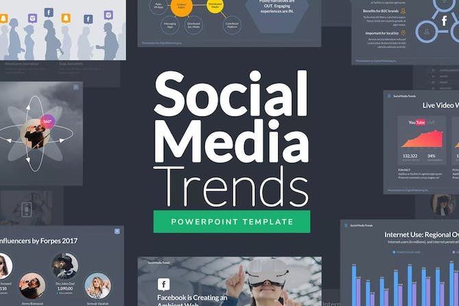 6. Social Media Trends: PowerPoint Template