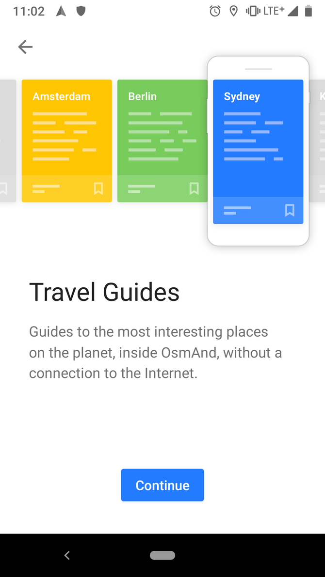 OSMAnd Android app travel guides