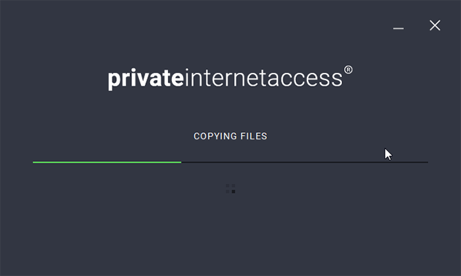 PIA has an automatic installer