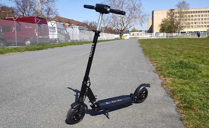 Fast, Cheap, and Absolutely Terrifying: The Kugoo S1 Electric Scooter