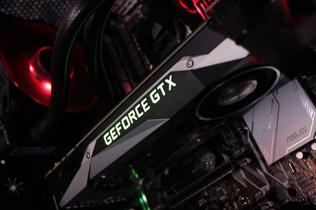 A GeForce GTX GPU