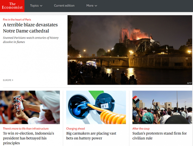 economist - I 12 migliori siti di notizie di cui ti puoi fidare per storie credibili
