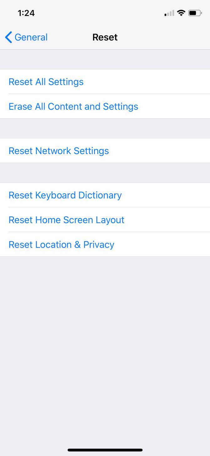 Imessages not coming through