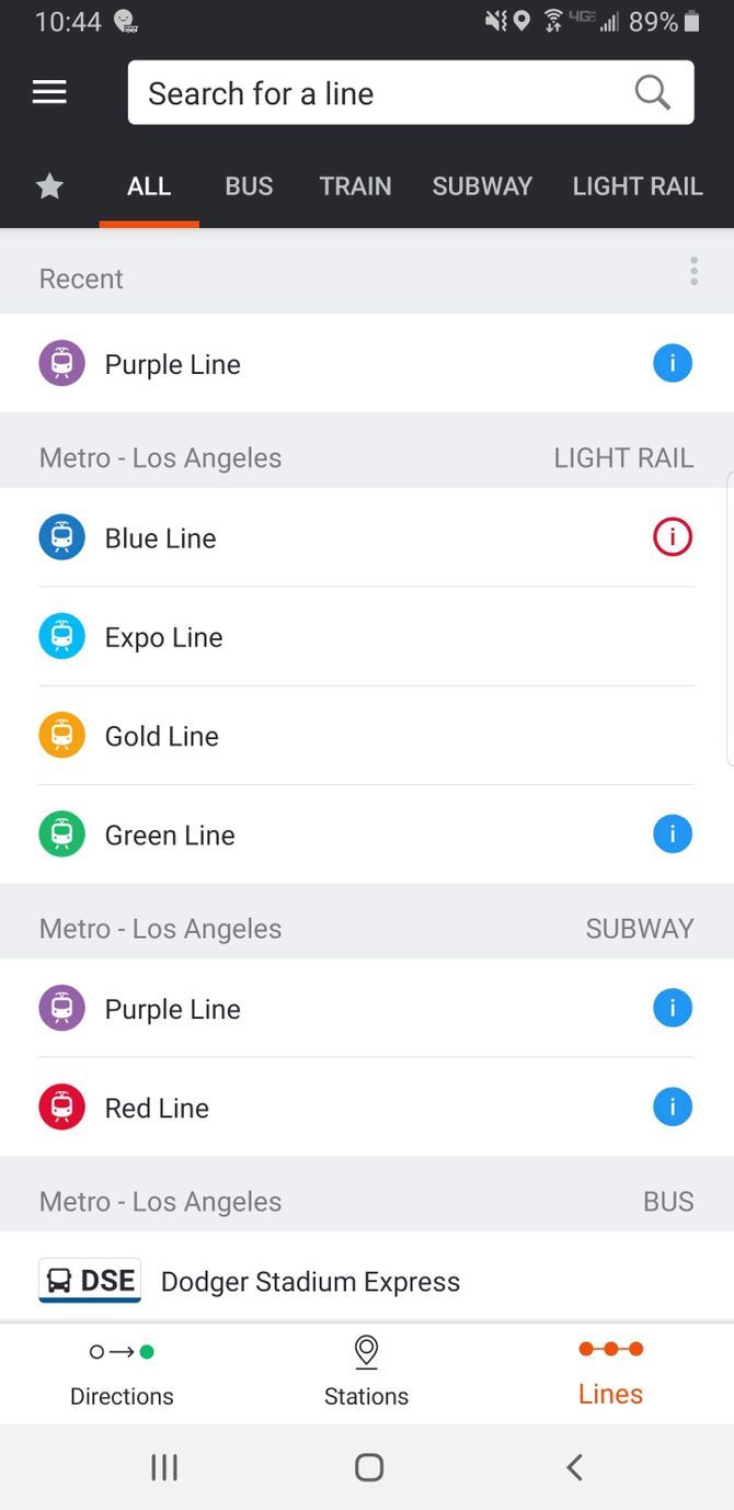 Moovit Public Transit Tracker Apps Lines