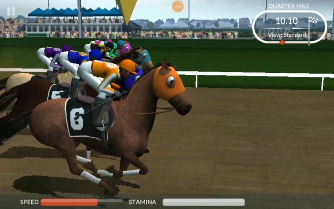 Horse racing on Android