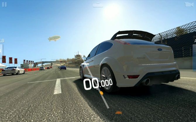 Real Racing 3 game on Android