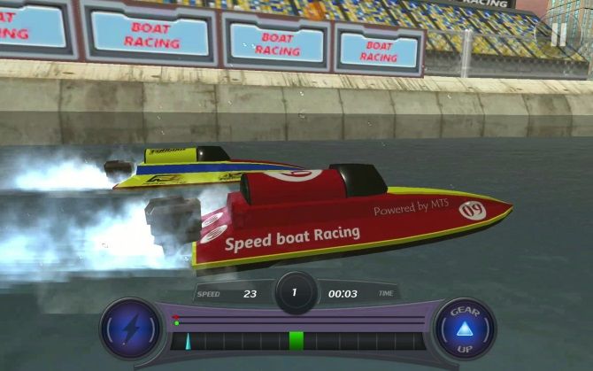 Speedboat Racer game for Android