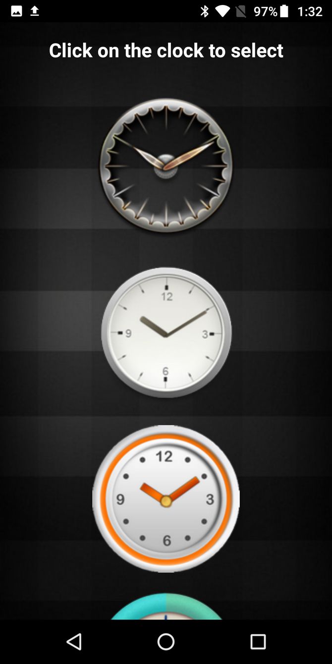 Analog Clock Widgets Styles