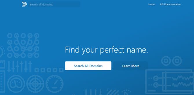 Domainr's ultra-fast domain name search