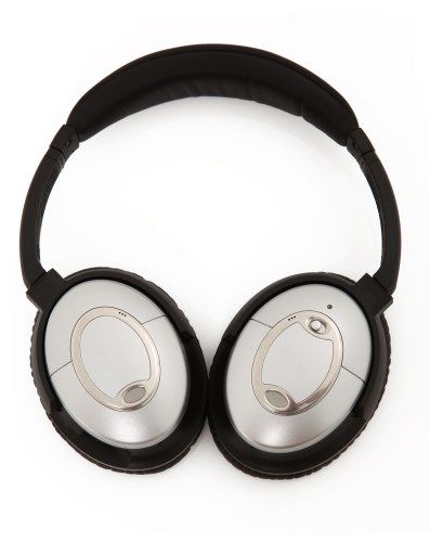 A pair of passive noise-canceling headphones