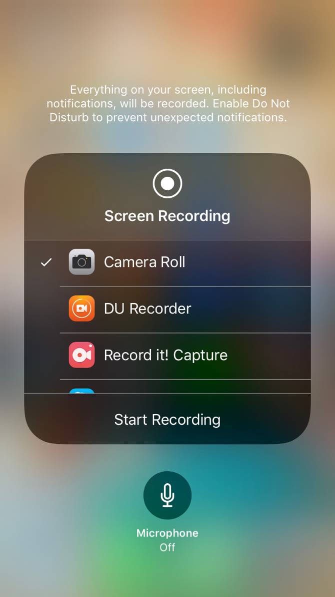 How To Screen Record On Your Iphone With Sound