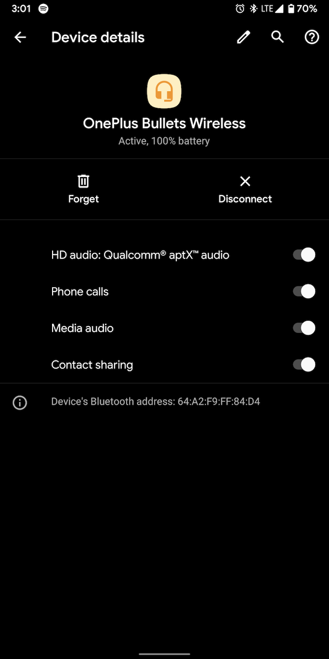 Personalize Bluetooth headphones on Android