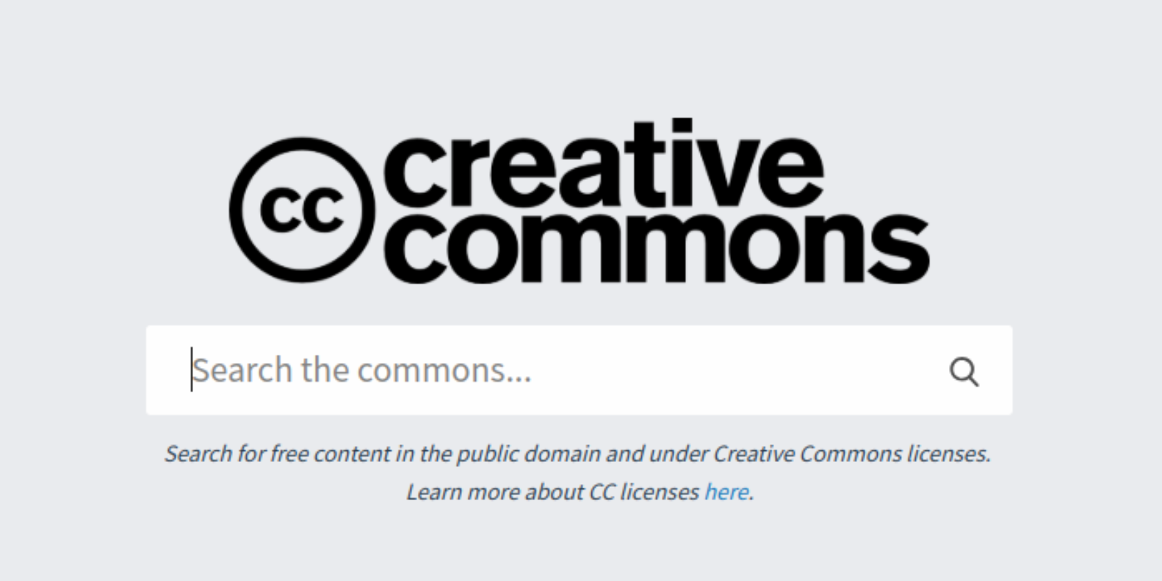 find creative commons images