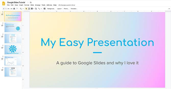 How to Create and Use Custom Gradients in Google Slides