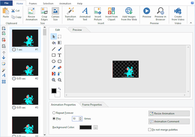 Easy GIF Animator Windows app