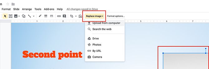 How to Create a Presentation Google Slides Replace Image
