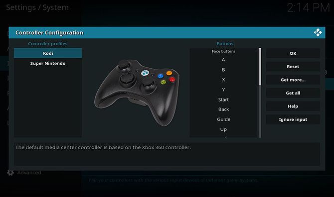 Play retro games on Kodi - controller config