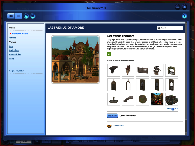 DLC in The Sims 3