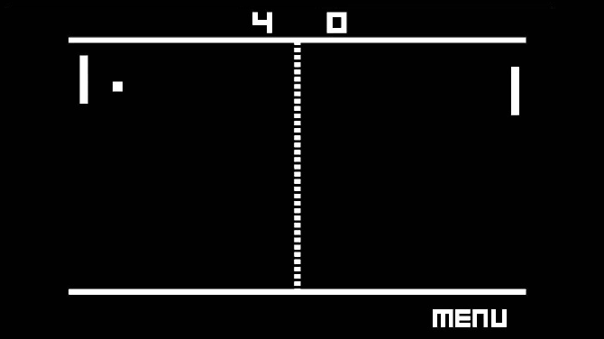 Pong Clock is a classic 2d game screensaver