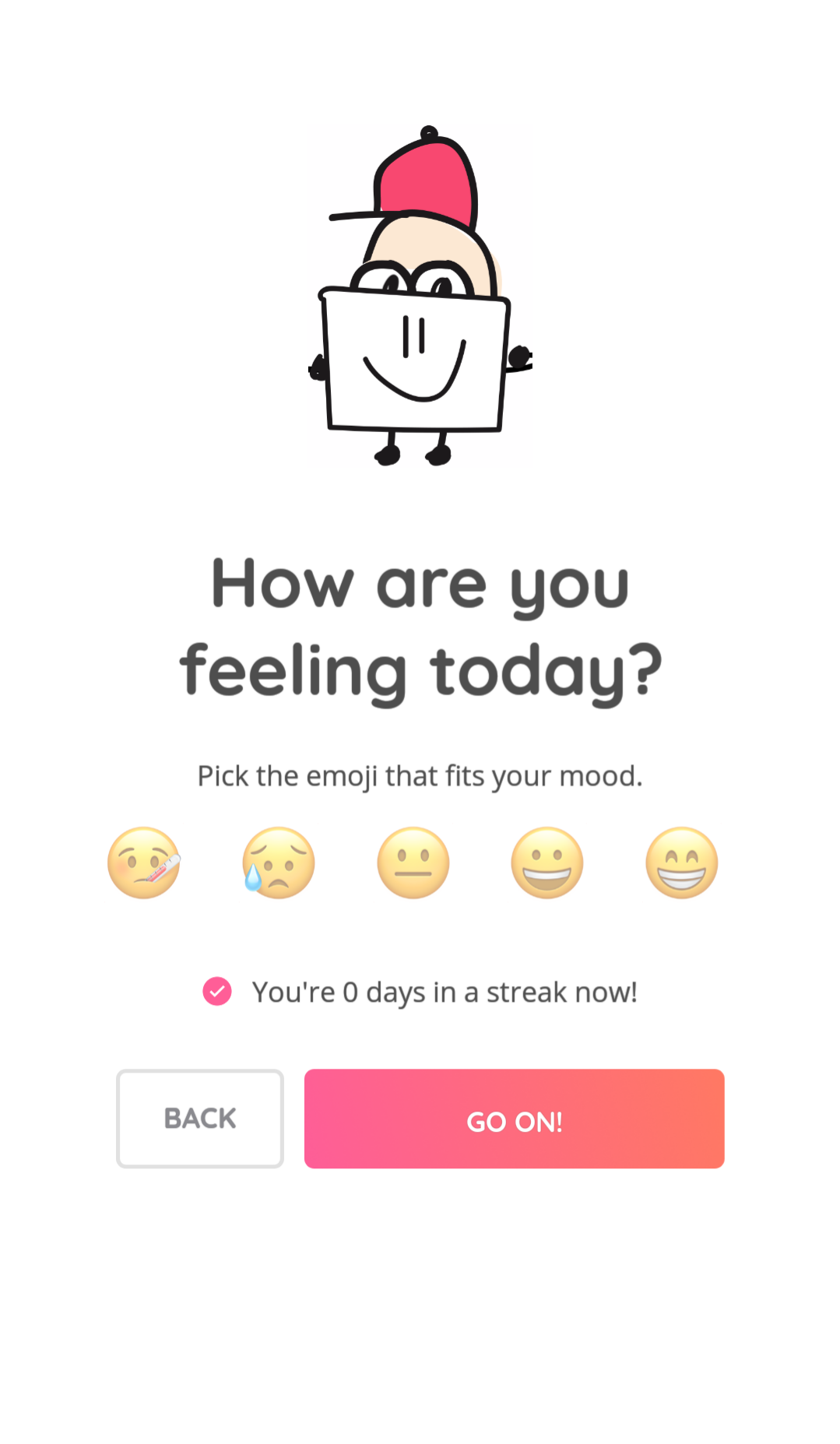 Productivity app Streaky tracks your mood as well