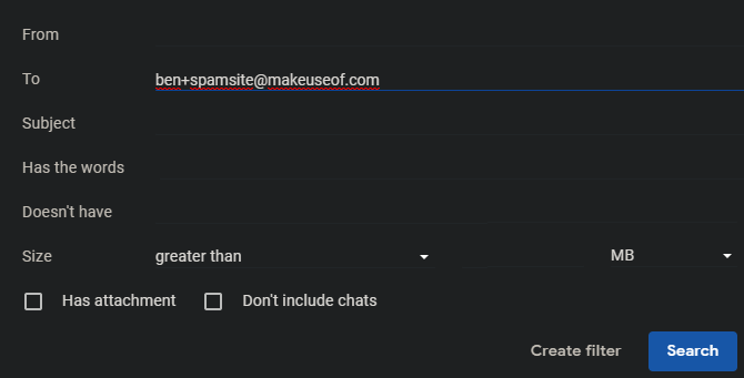 Gmail Filter By To Address
