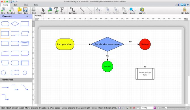 free workflow diagram software for mac