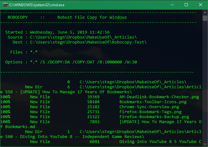 Robocopy Windows - 6 modi per copiare i file più velocemente in Windows 10
