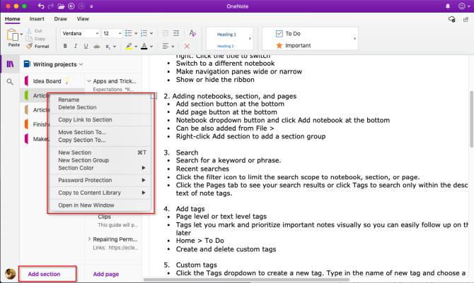does onenote for mac have ocr