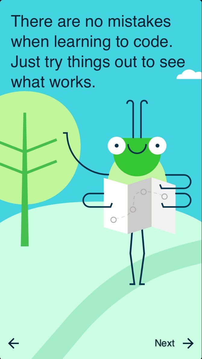 Grasshopper coding app