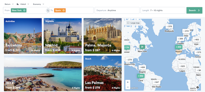 How to find cheap international flights with Kiwi's Anytime feature