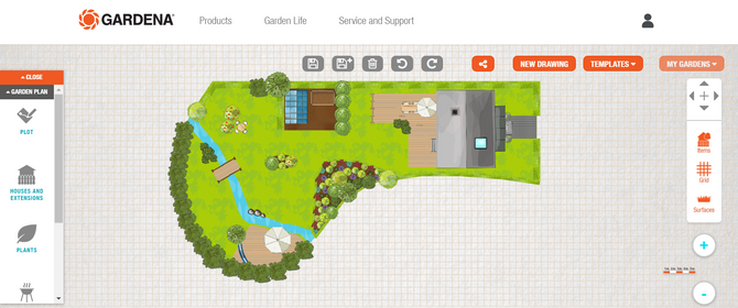 Die 9 besten kostenlosen Online-Tools für die Landschafts- und Gartengestaltung - gardena garden design