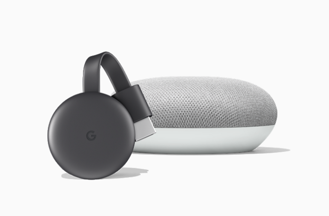 google home speaker with chromecast