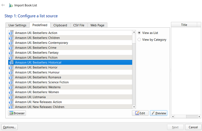 best Calibre plugins - import list