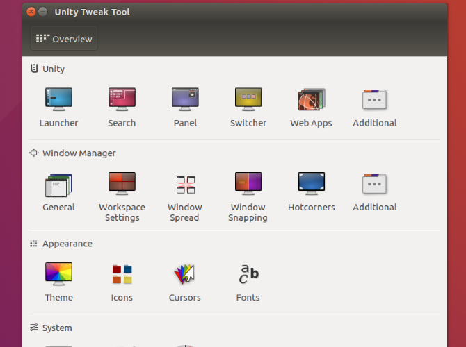 Customize Ubuntu 16.04 LTS with the Unity Tweak Tool