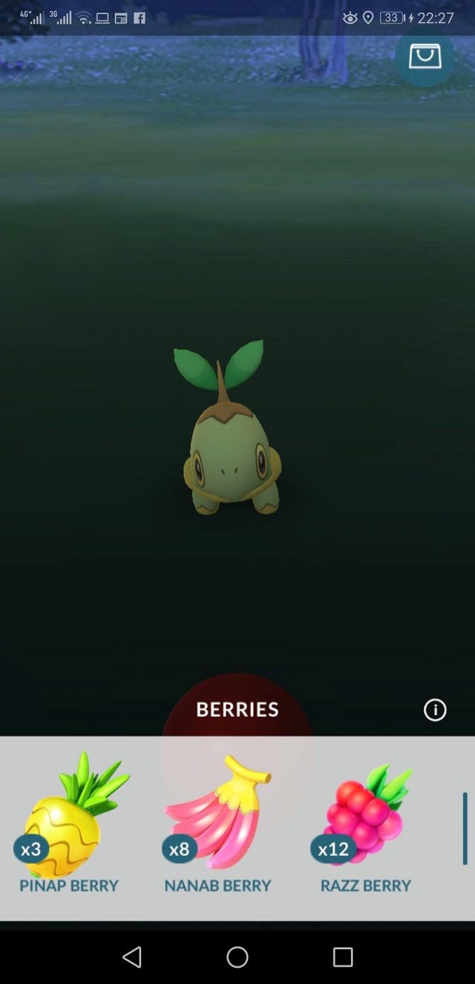 pokemon go using pinap berry for candy