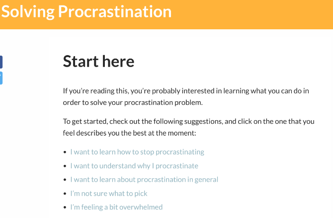 Solving Procrastination explains all the scientific research about procrastination in simple terms