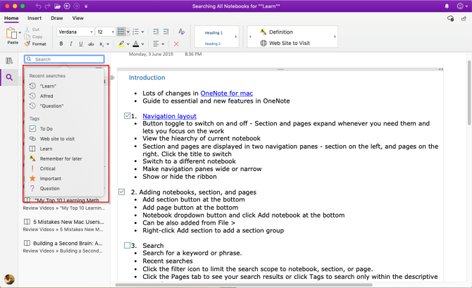 how to open onenote on macbook