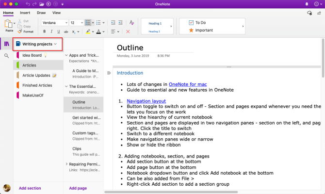 increase storage in onenote for mac