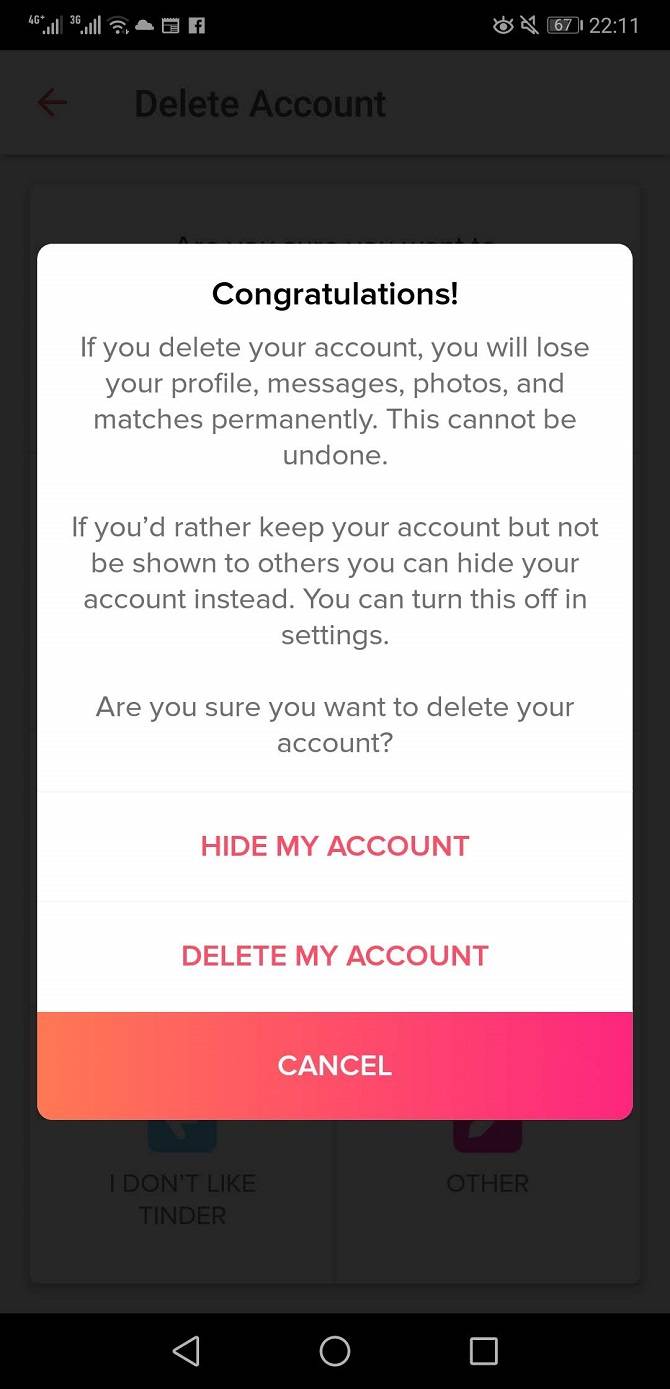 Tinder not working? This is why and it’s all because of Facebook!